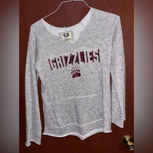 Gray Grizzlies Long Sleeve Tee